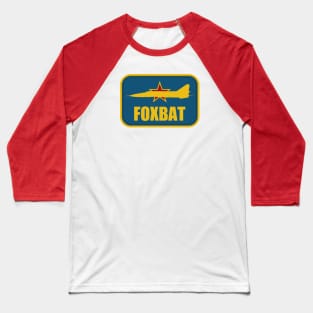 Mig-25 Foxbat Patch Baseball T-Shirt